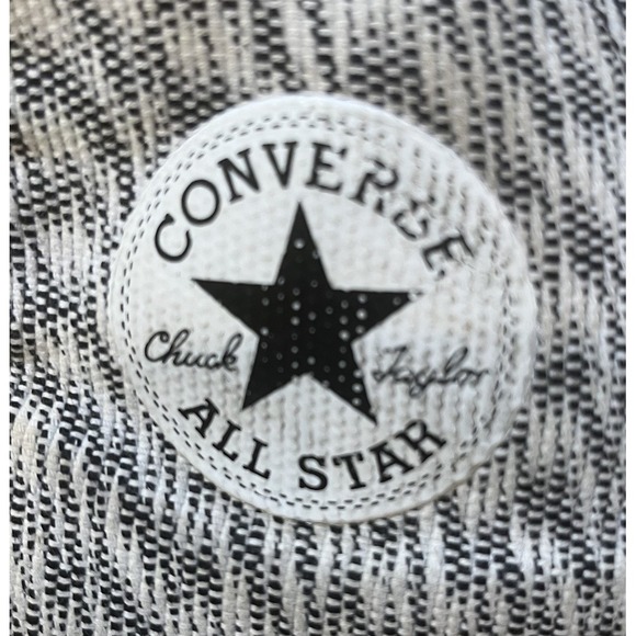 Converse Chuck Taylor All Star High Top Knit Black White Mens 10 Womens 12